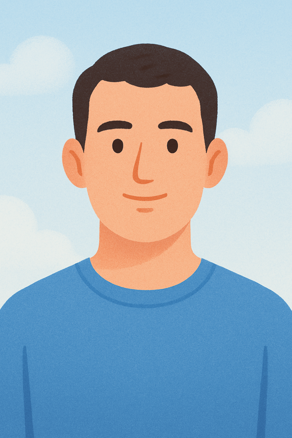 Male onboarding image